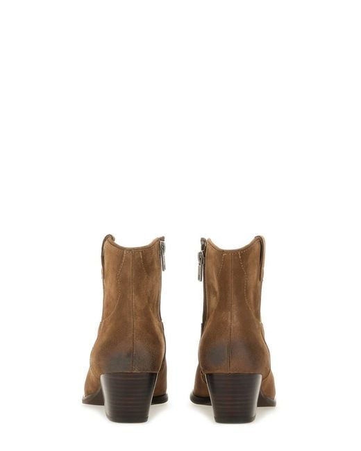 Ash Brown Fandango" Ankle Boot