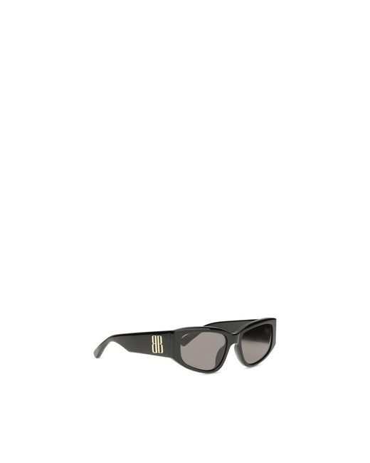 Balenciaga Gray Acetate Sunglasses