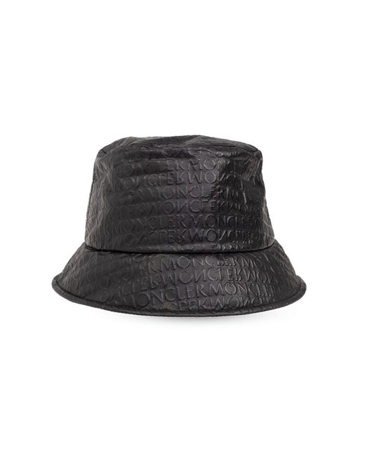 Moncler Black Reversible Bucket Hat,