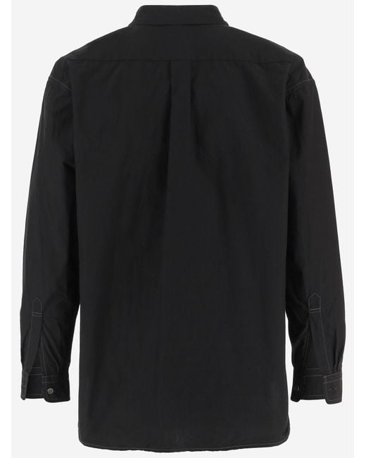 And Wander Black Shirt Cotton-Blend for men