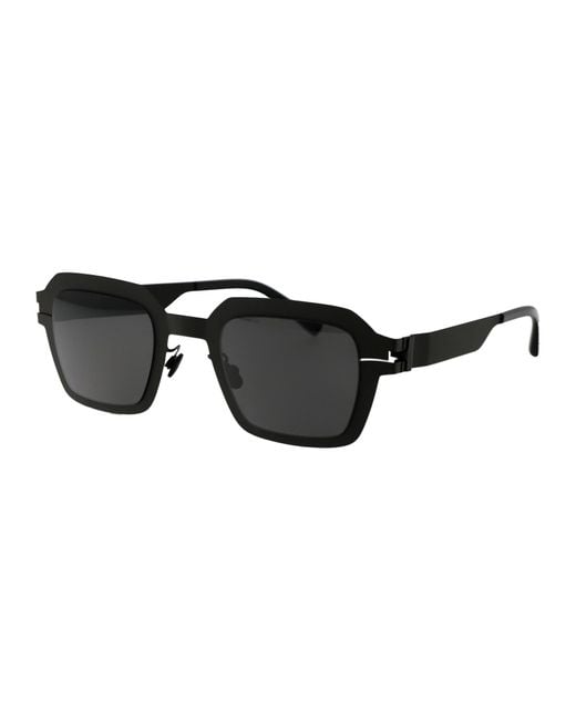 Mykita Black Mott Sunglasses