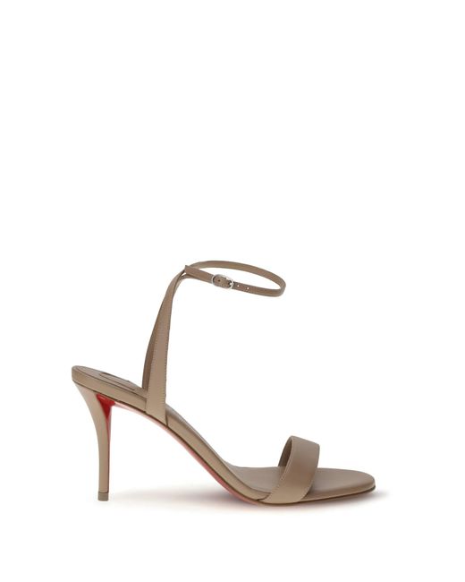 Christian Louboutin White Miss Z Sandals