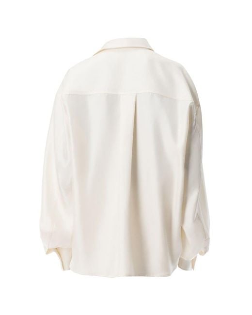 Alexander Wang White Silk Shirt