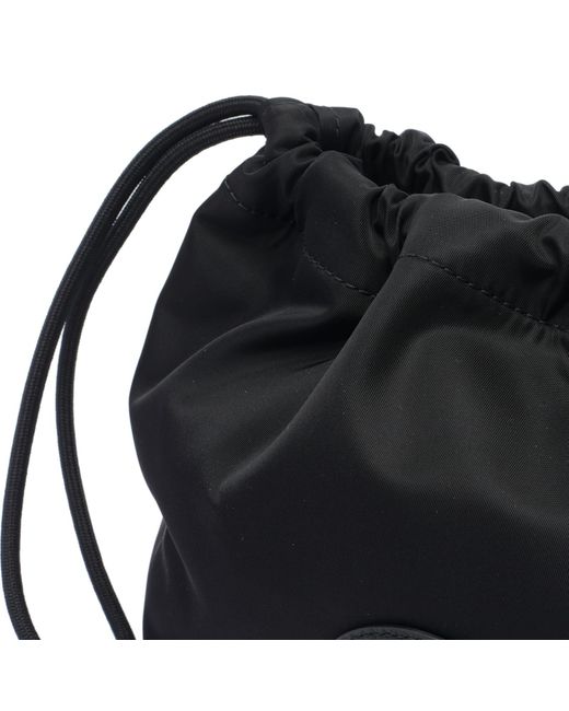 ショルダーバッグ・ポシェット BURBERRY HORSESHOE REVERSIBLE POCHETTE WITH COULISSE Burberry Horseshoe Reversible Pochette With Coulisse in