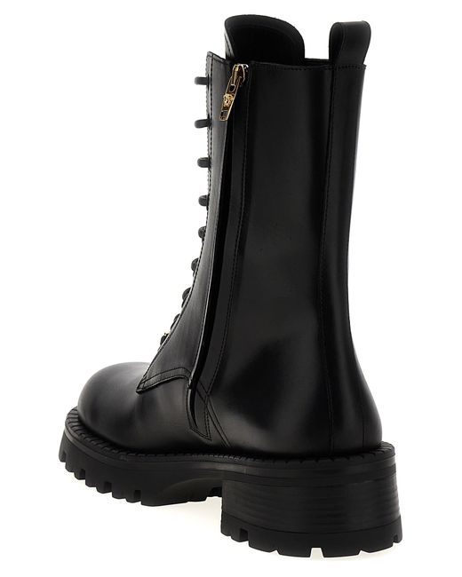 Versace Black Vagabond Boots, Ankle Boots