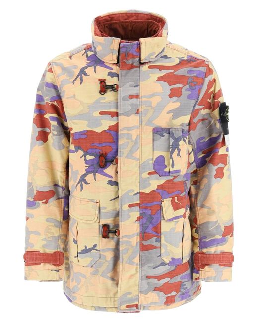Stone Island Heritage Camo Nylon Jacket Stone Island S.I. Heritage