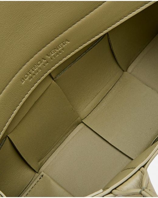 Bottega Veneta Natural Mini East West Arco Leather Tote Bag