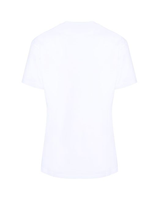 Vivienne Westwood White Cotton Crew-Neck T-Shirt for men