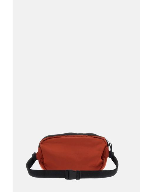 Stone Island Red Belt Bag for men