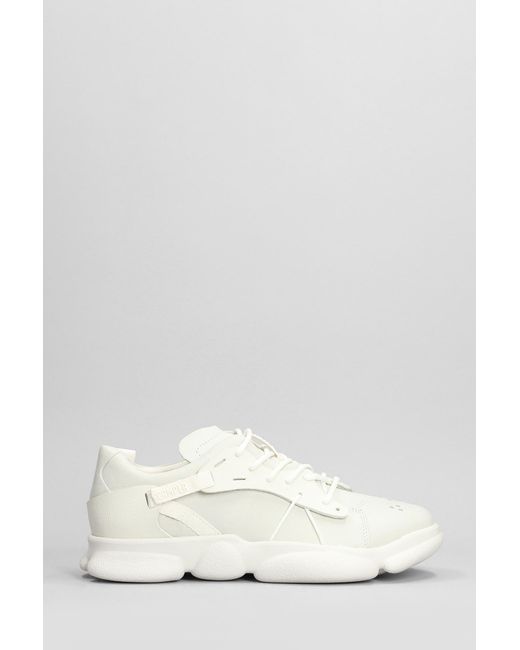 Camper Karst Sneakers In White Leather for men