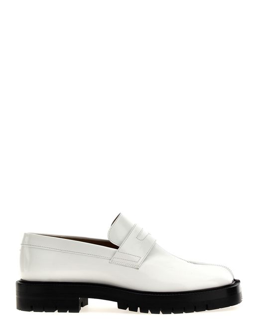 Maison Margiela White 'Tabi' Loafers for men