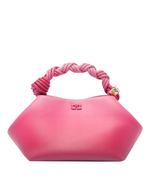 Ganni Pink Small Bou Bag