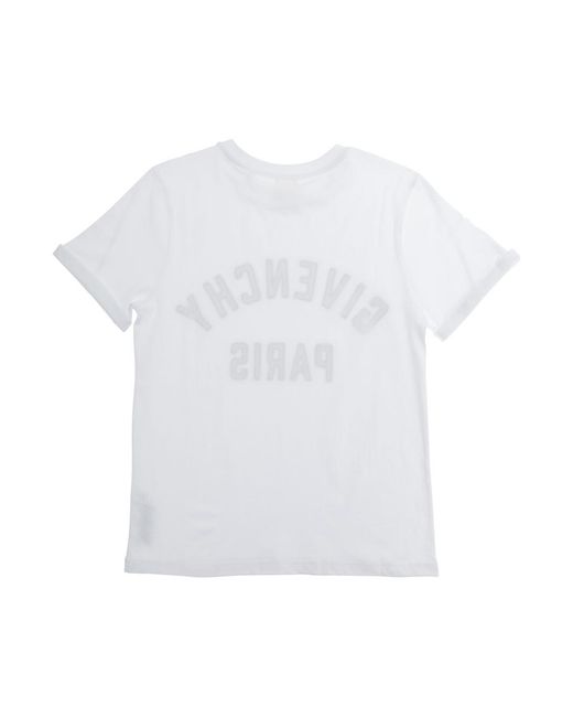 Givenchy White T-Shirt Short Sleeves Cotton T-Shirts for men