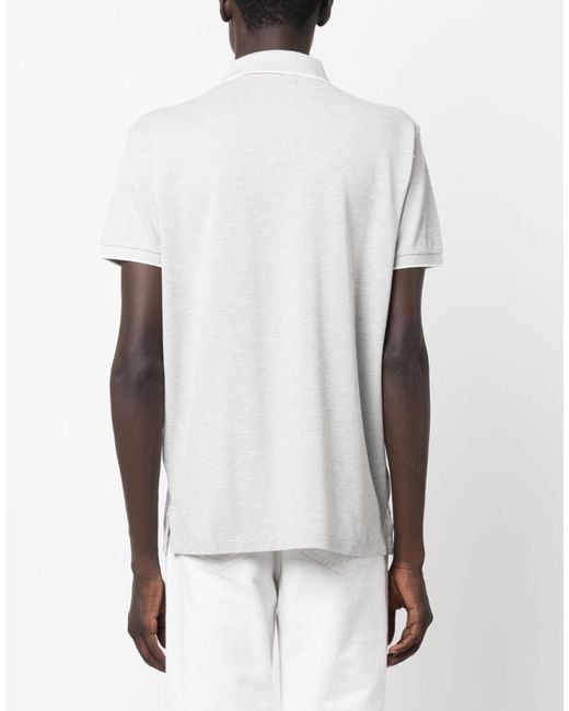Polo Ralph Lauren White Classic Logo Polo Shirt Clothing & T-Shirts for men