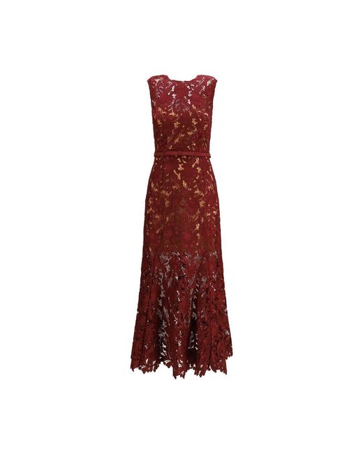 Self-Portrait Red Maxi Dresses