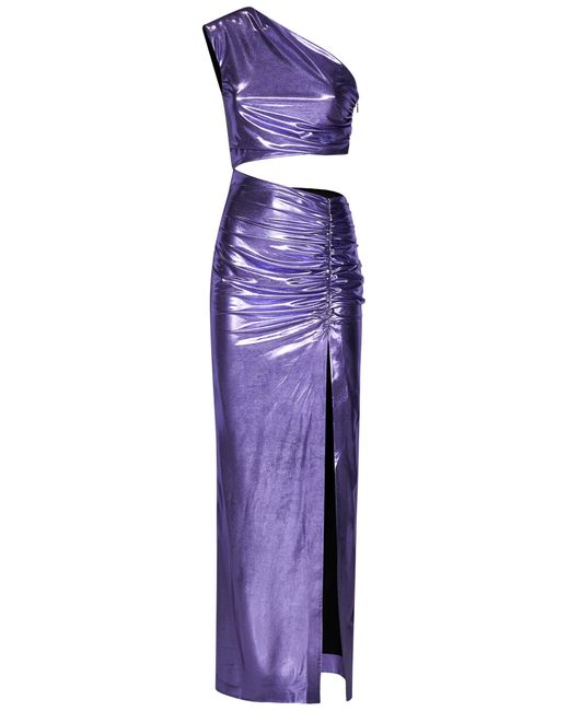 Amen Purple Long Dress