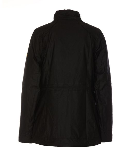 Barbour Black Panorama Wax Jacket
