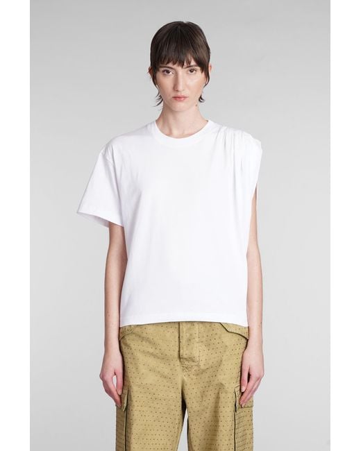 Laneus White T-Shirt