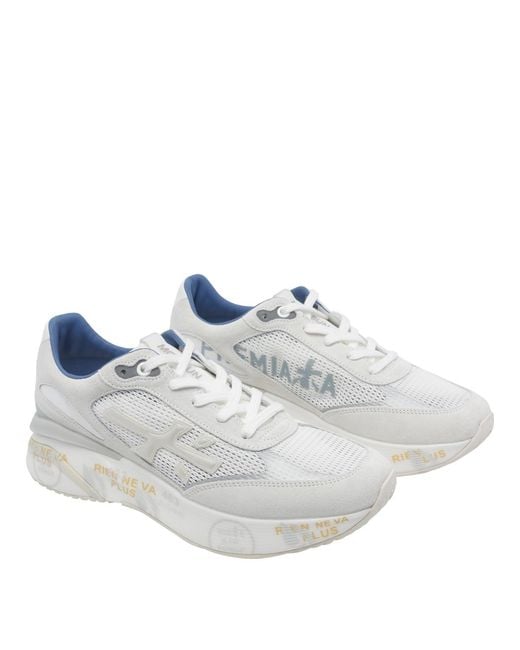 Premiata White Sneakers for men