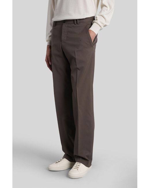 PT Torino Gray Ma37 Pants for men