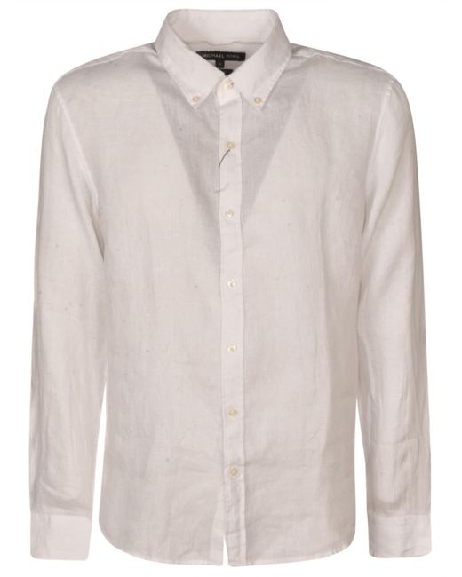 Michael Kors White Classic Plain Shirt for men