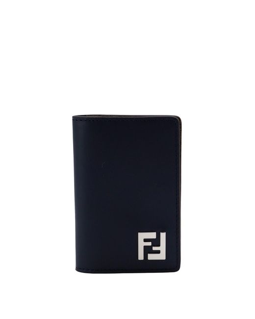 Fendi Blue Card Holder for men