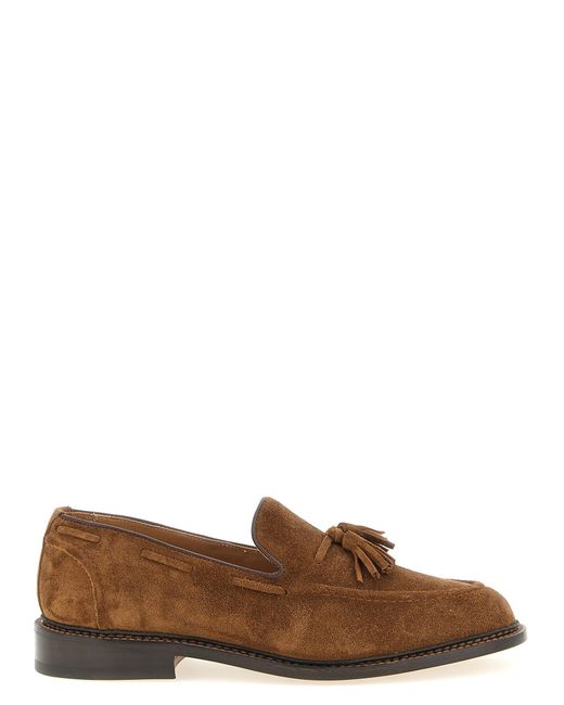 Tricker's Brown Elton Loafers Leather for men