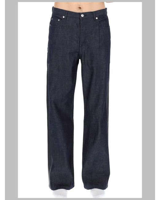 A.P.C. Blue Jeans Sally Cotton for men