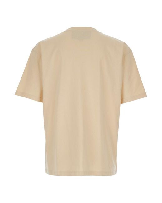 Valentino Natural T-Shirt Cotton T-Shirts for men