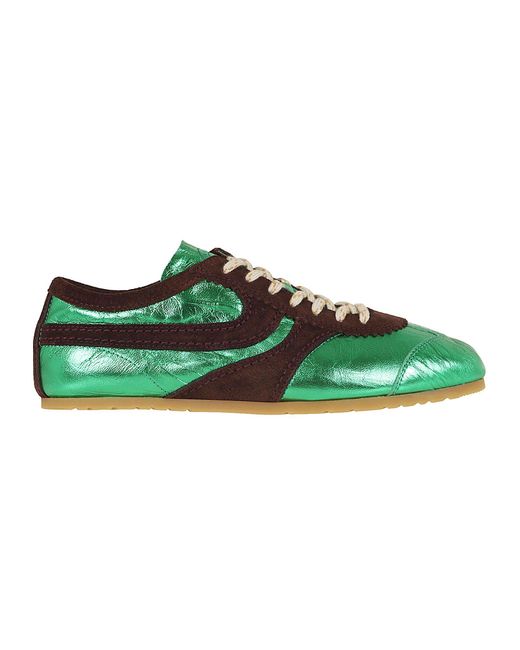 Dries Van Noten Green 00460-Ws261-1159 W.L.Shoes Q.0207 Calzature