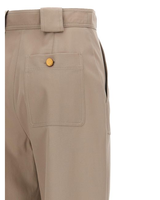パンツ Max Mara 'Palio' pants Max Mara Palio Trousers | Neutrals | FARFETCH