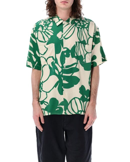YMC Green Mitchum Shirt for men