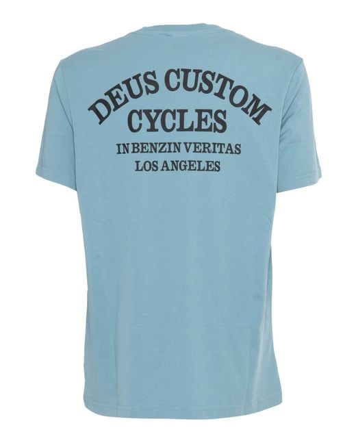Deus Ex Machina Blue Light Clutch T-Shirt for men