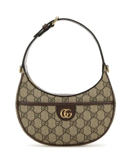 Gucci Gray Ophidia Small Shoulder Bag