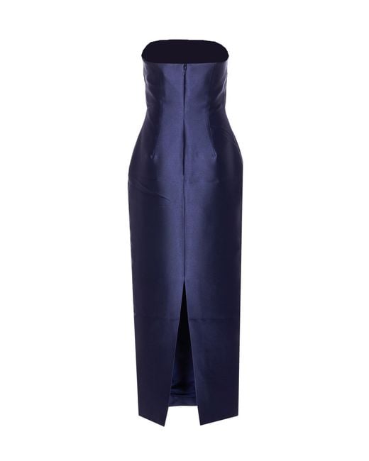 Solace London Blue Dresses Polyester