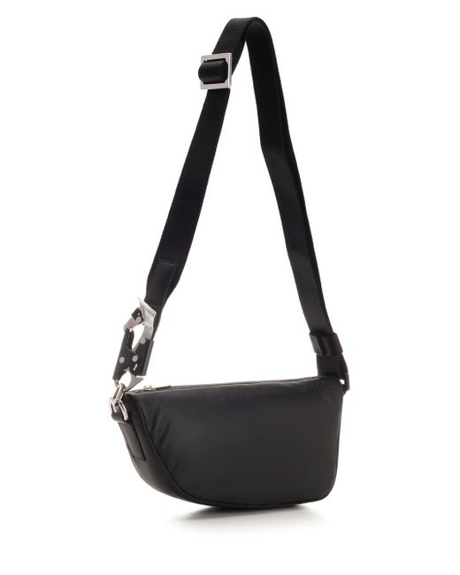 Burberry Black Shield Mini Shoulder Bag for men
