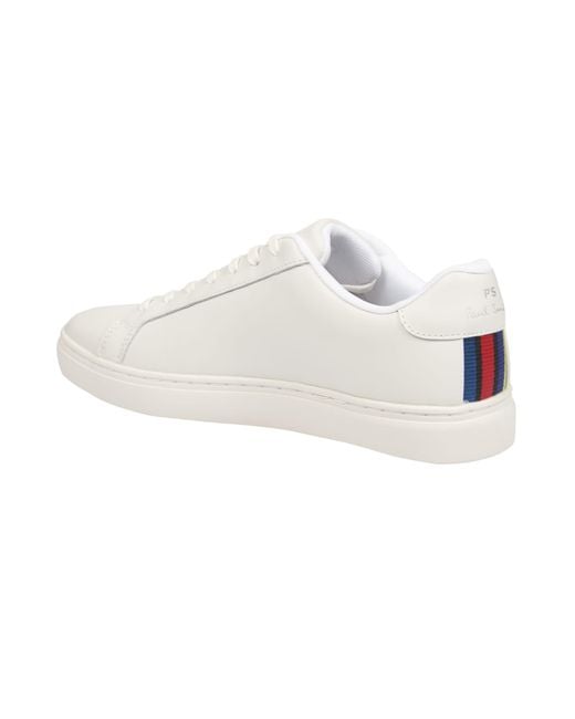 Paul Smith White Rex Trainers for men