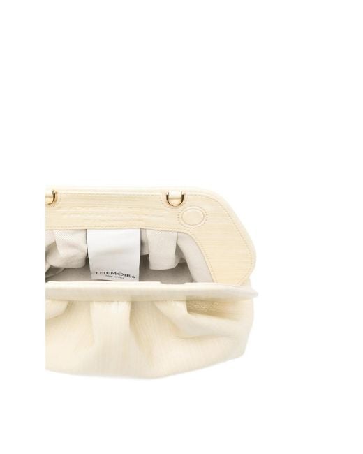 THEMOIRÈ Natural Clutch Bag Polyurethane