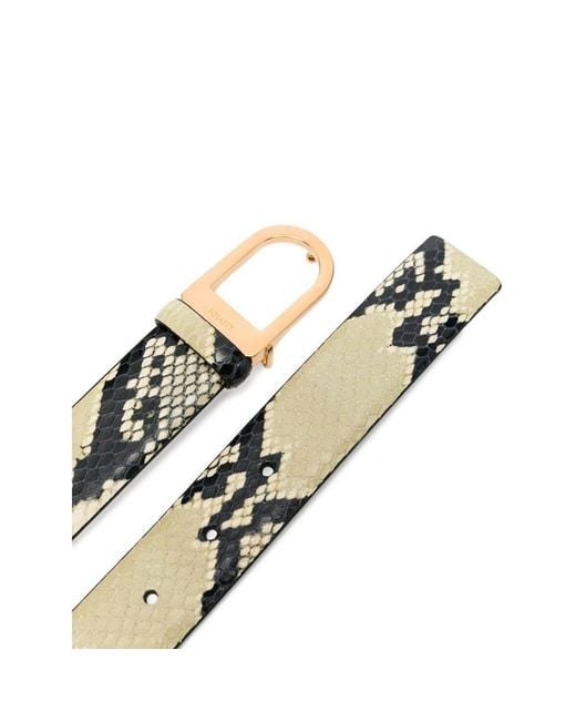 Khaite Metallic Belt