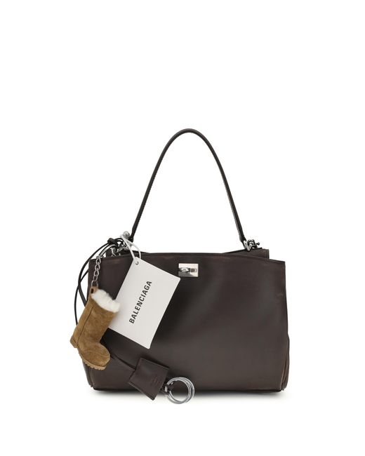 Balenciaga Black Shoulder Bag Rodeo Leather Calf (Bos Taurus)