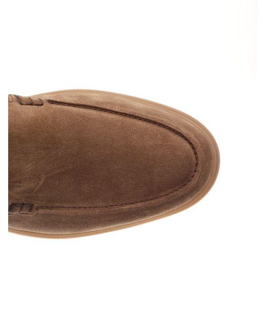 Tod's Brown Loafers Slipper for men