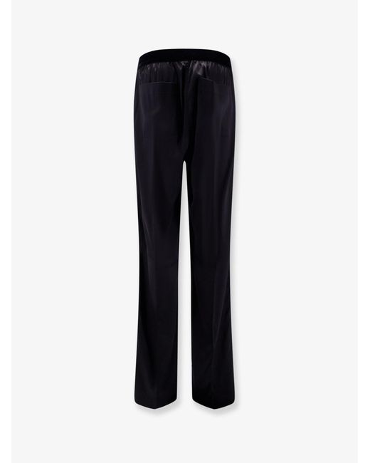 Tom Ford Black Stretch Satin Trousers