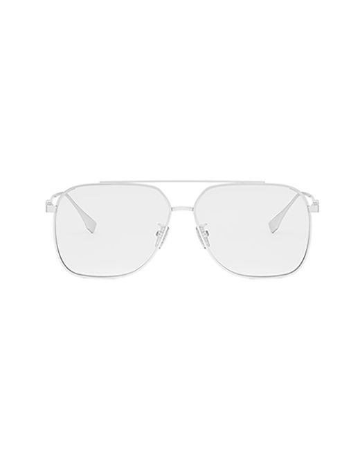 Fendi White Fe50083U Eyewear