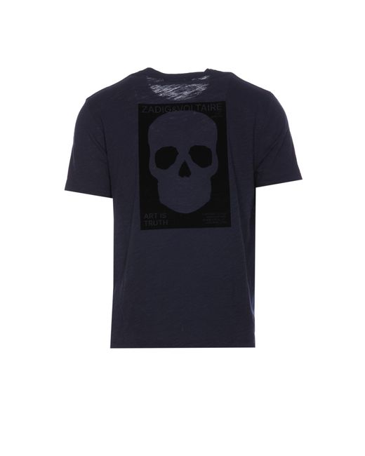 Zadig & Voltaire Blue Zadig & Voltaire T-shirts And Polos for men