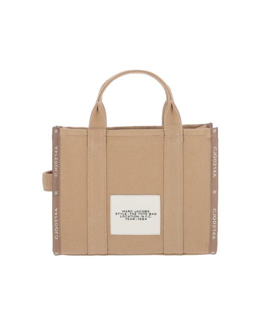 Marc Jacobs The Jacquard Medium Tote Bag in Natural | Lyst