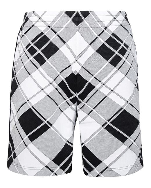 Burberry Gray Bermuda Shorts for men