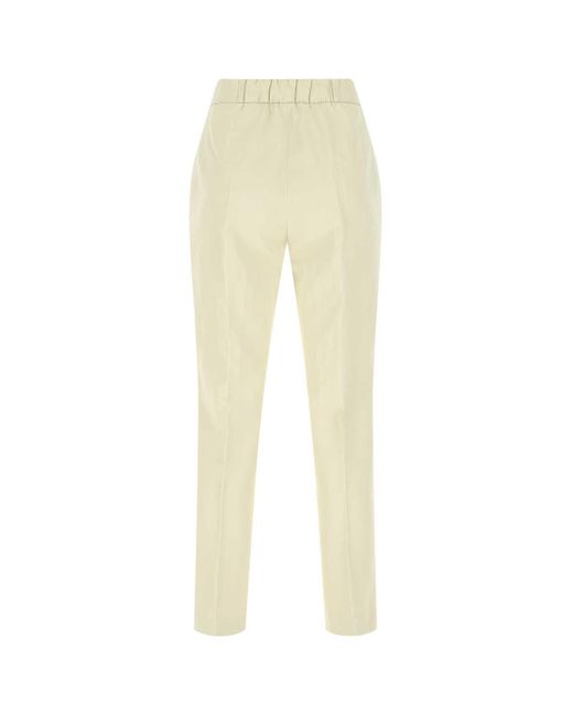 Agnona Natural Trousers