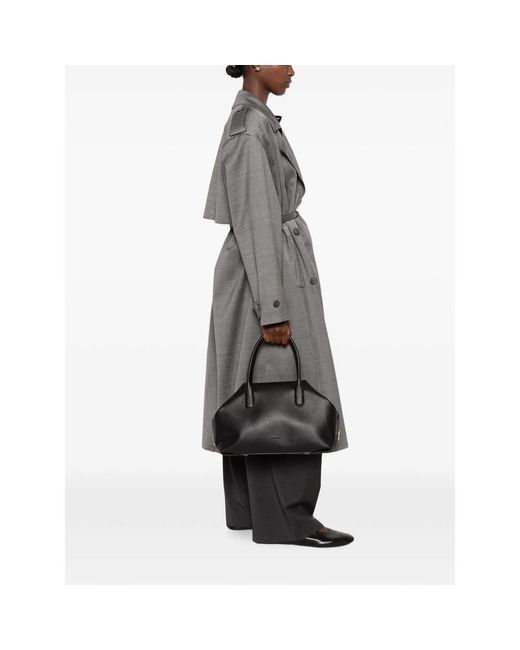 THEMOIRÈ Black Tote Bag Calf Leather
