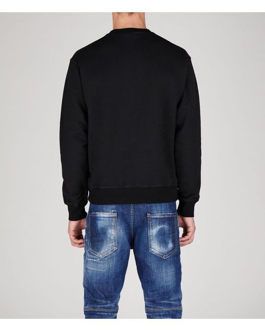 DSquared² Black Sweatshirt for men