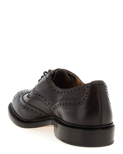 Tricker's Black Bourton Lace Up Shoes for men